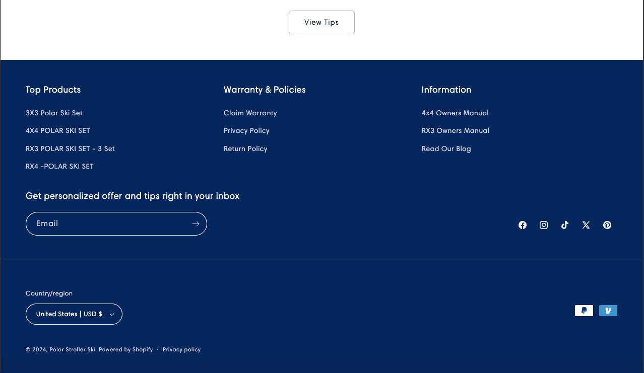 Polar Stroller Ski detail 7